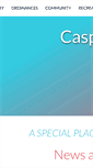 Mobile Screenshot of caspiancity.org